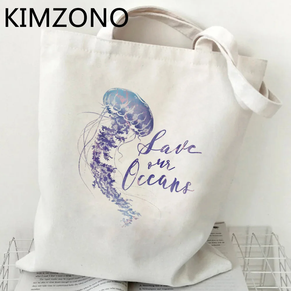 Сумка для покупок из медузы сумка переработанного материала ecobag многоразовая