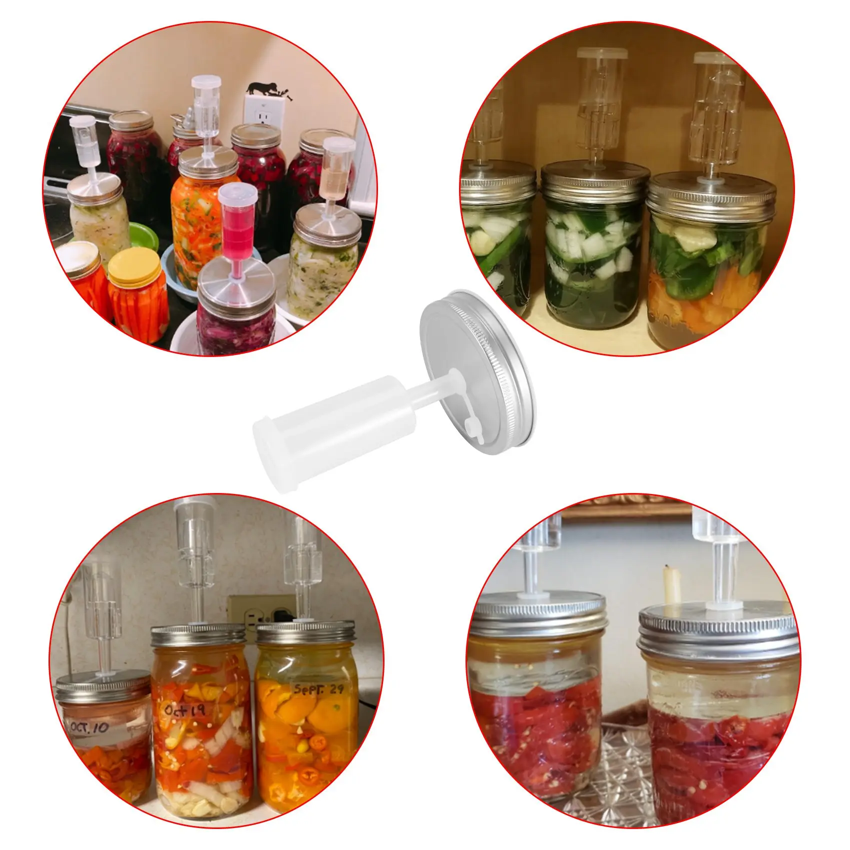 Крышка для брожения пневматические замки широкогорловины крышки Каменской