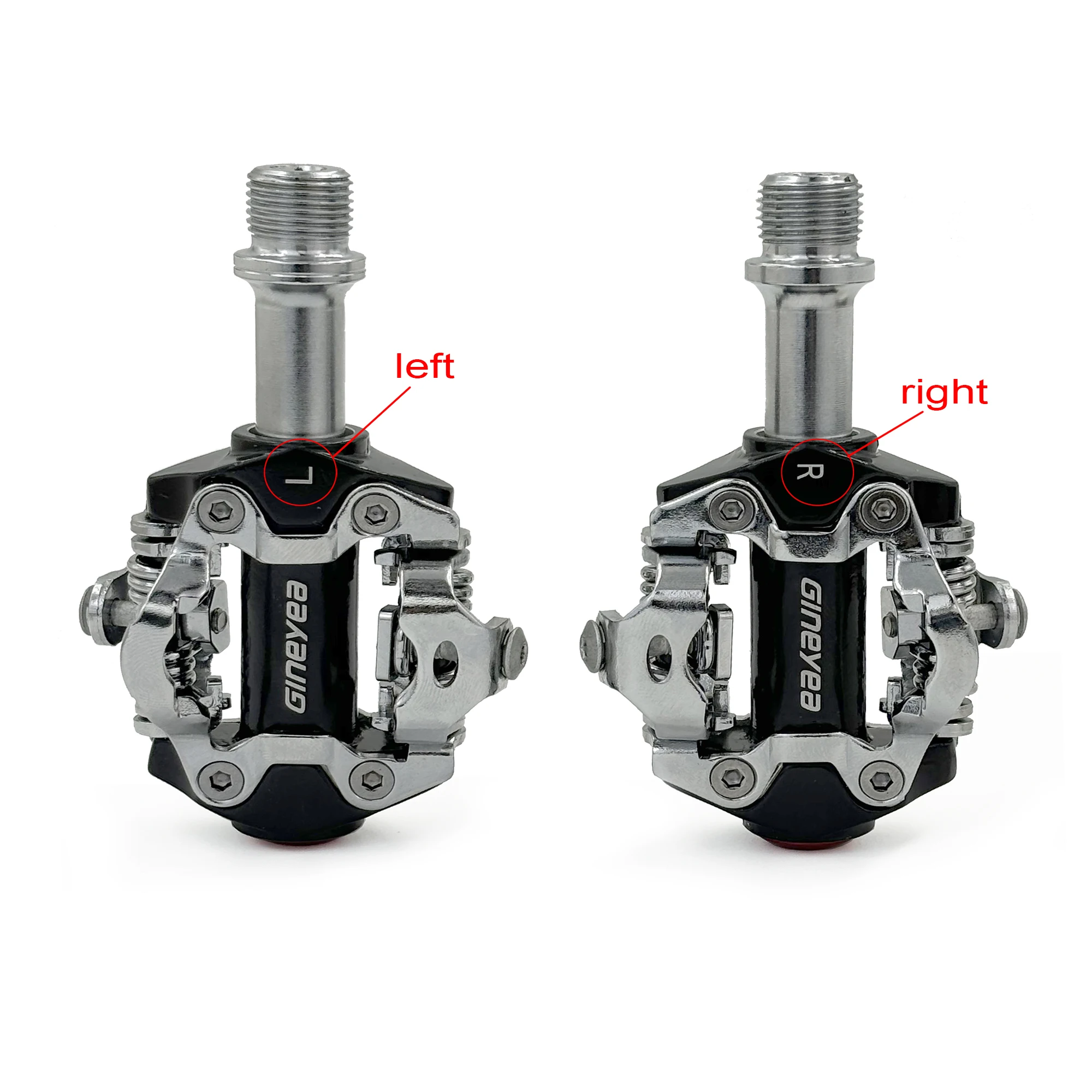 GINEYEA велосипедные клипсовые педали MTB уплотнительные с подшипниками совместимые