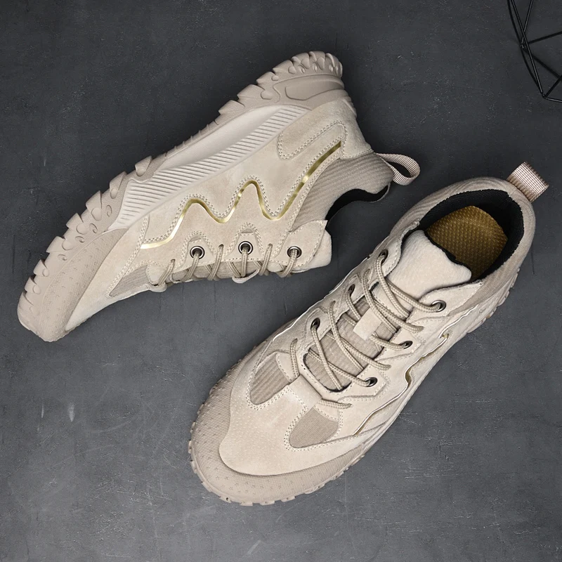 GR-87133 MARTIN BOOTS WALKING SHOES MEN'S HUNTING BOOTS TACTICAL SHOES DESERT COMBAT ANKLE LEATHER MOUNTAINEERING SHOES