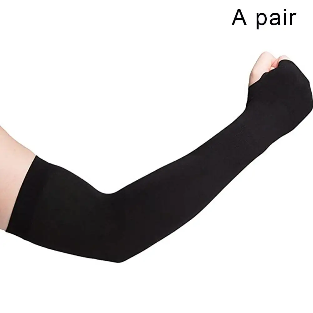 

Sunscreen Cuff Arm Sleeves Summer Outdoor Cycling Arm Sleeves Cover UV Sun Protection Oversleeves Ice Silk Covers Oversleeves