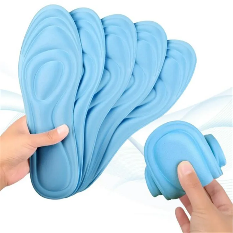 

1Pair Insoles Soft Men Women Sponge Pain Relief 4D Memory Foam Orthopedic Insoles Shoes Flat Feet Arch Support Insole Sports Pad