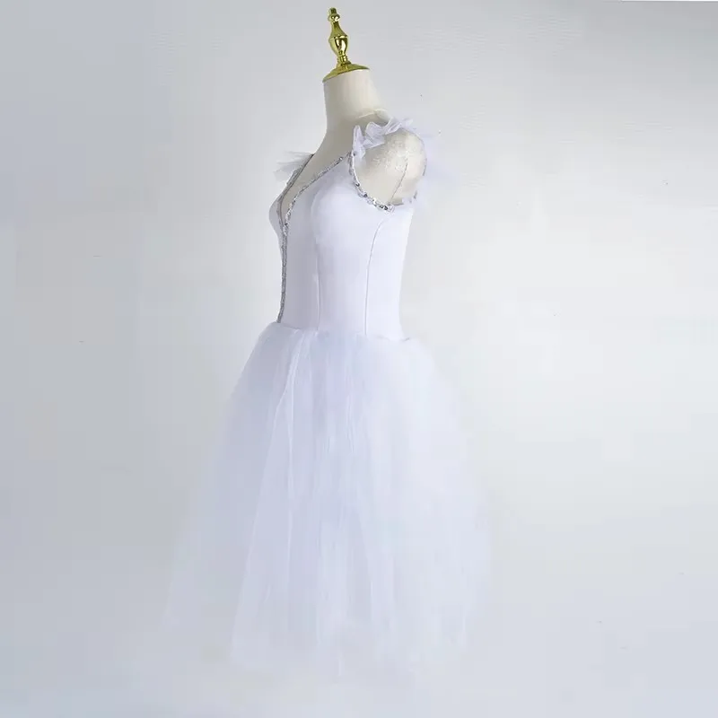 Новая балетная юбка-пачка женское платье длинные платья для девочек одежда