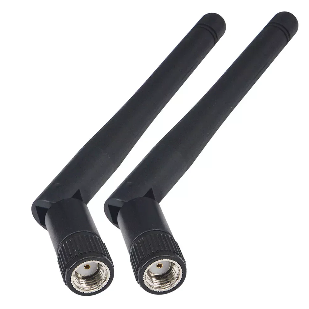 

2piece/lot 3dBi 2.4GHz WiFi Antenna Aerial RP-SMA Male plug for Huawei Wireless Router External Antenna
