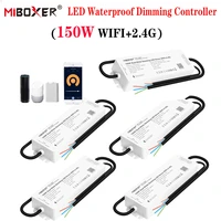 miboxer 150w led waterproof dimming controller wifi 2 4g dimming led driver wireless rf control wp1