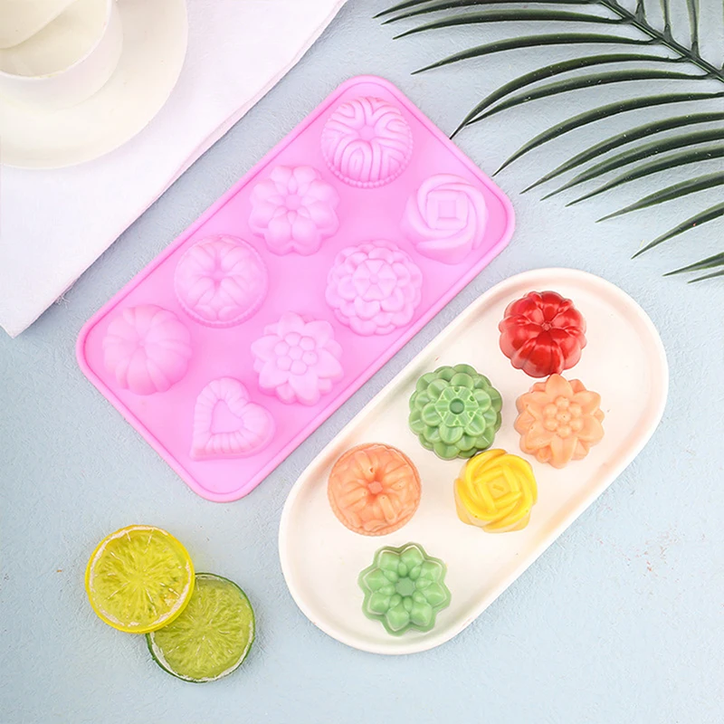 1 шт. маленькая кухонная силиконовая форма для цветов сделай сам кексов резиновая