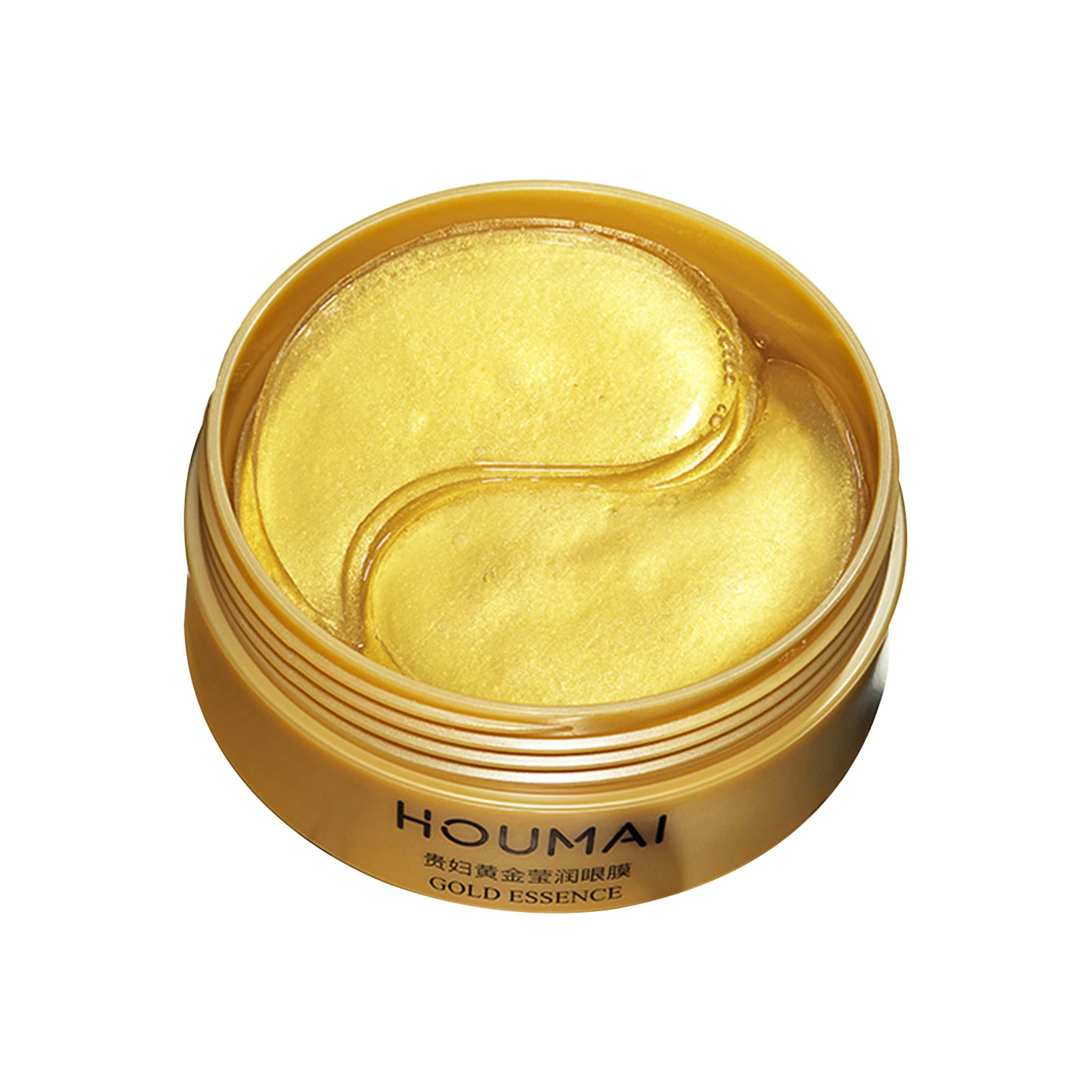 

60Pcs Gold Under Eye Patches 24K Gold Eye Patches Stickers Moisturizing Eye Gel Pads Remove Dark Circles Natural Eye Patches For