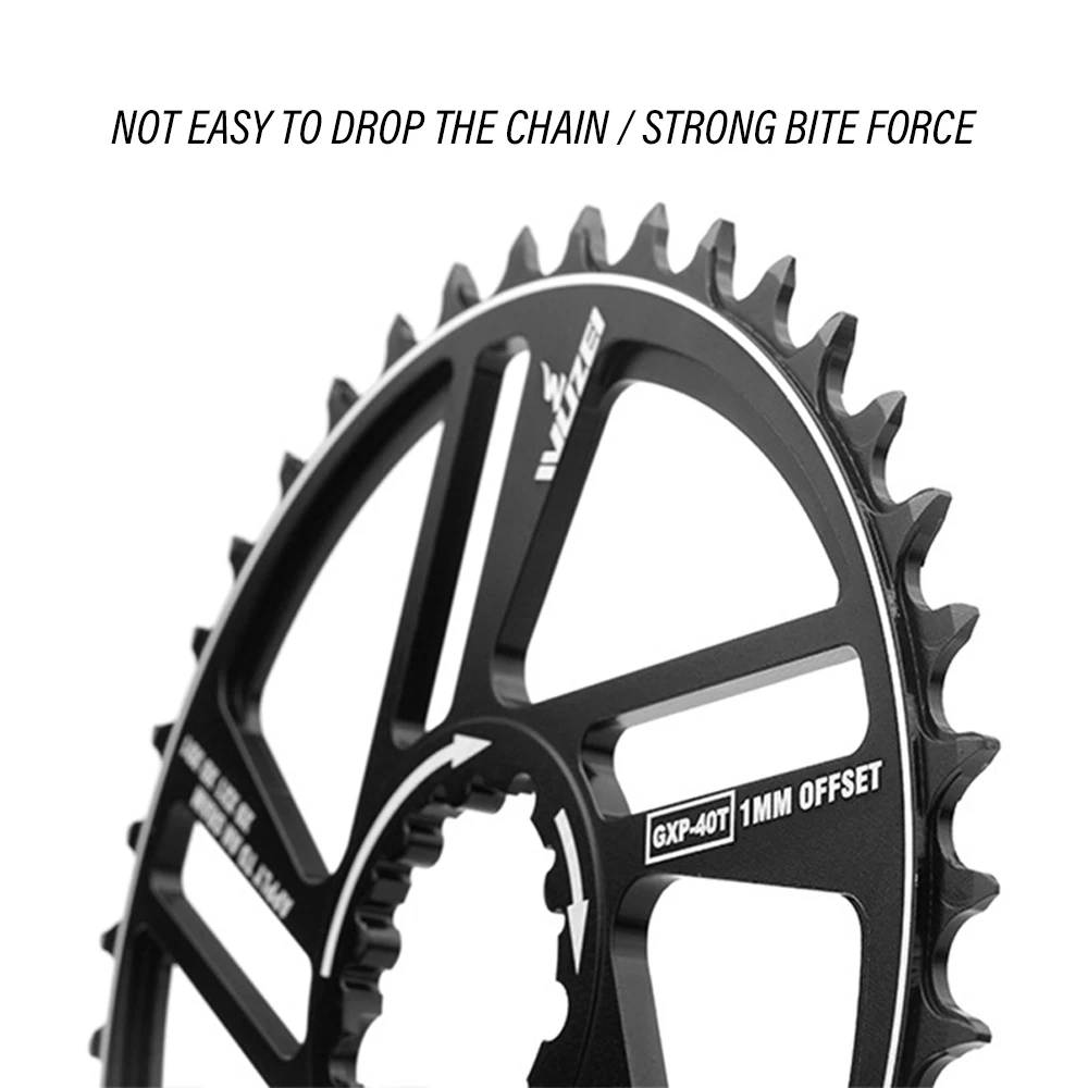 Звездочка для горного велосипеда смещенная цепь 1 мм 30T/32T/34T/36T/38T/40T/42T Аксессуары