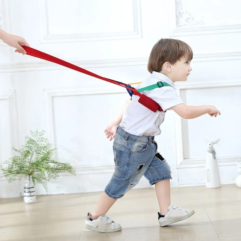 

Non-slip Traveling Contrast Color Outdoor Child Leashes Kids Walker Assistant Strap Toddlers Harness Baby Walker Safety Helper