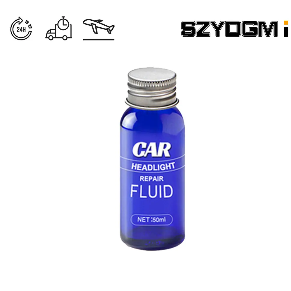

30 мл/50 мл автомобилей головной светильник ремонт жидкость для автомобиля светильник покрытие с украшением в виде кристаллов ремонт агент а...