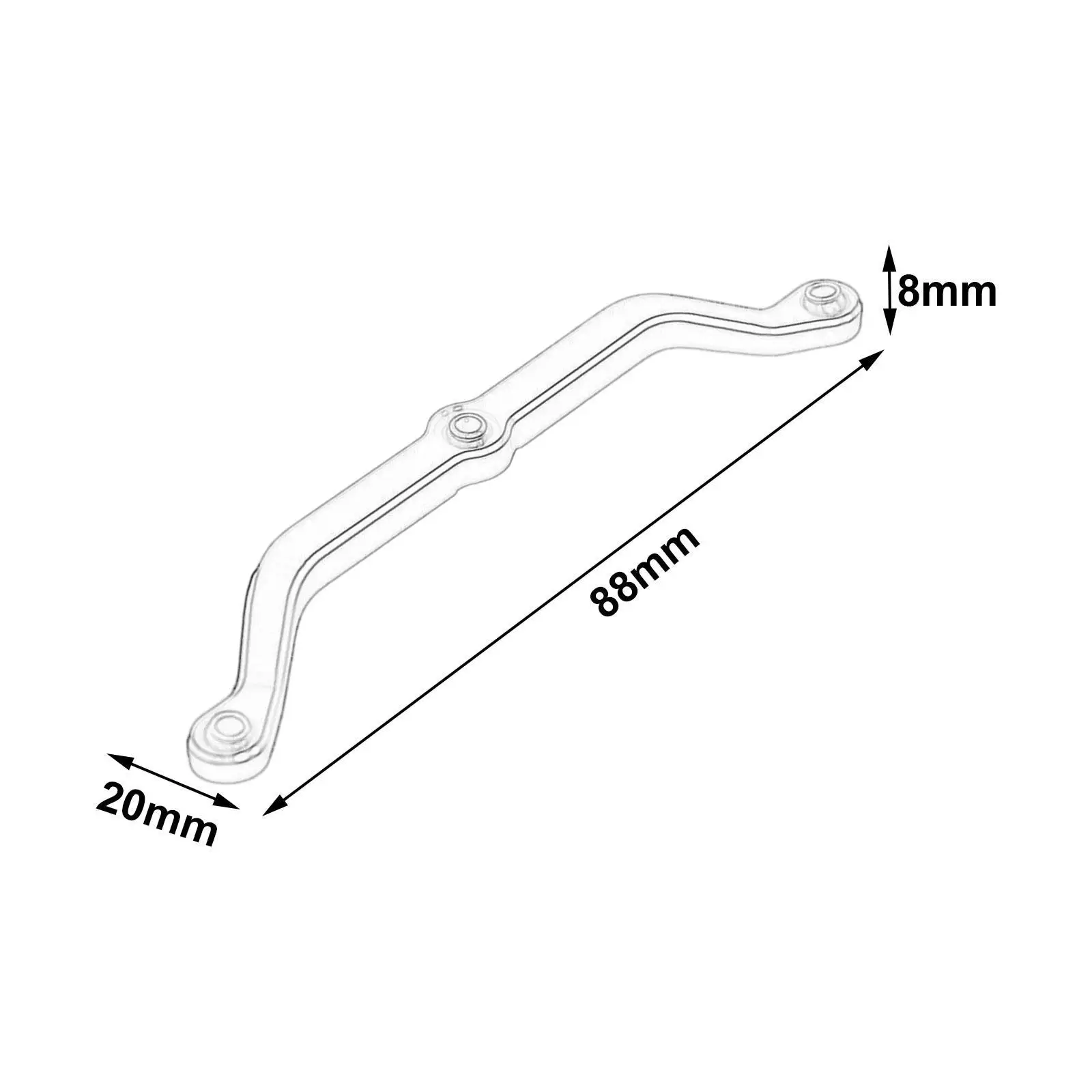 Амортизатор дистанционного управления с тяговым стержнем Набор сделай сам