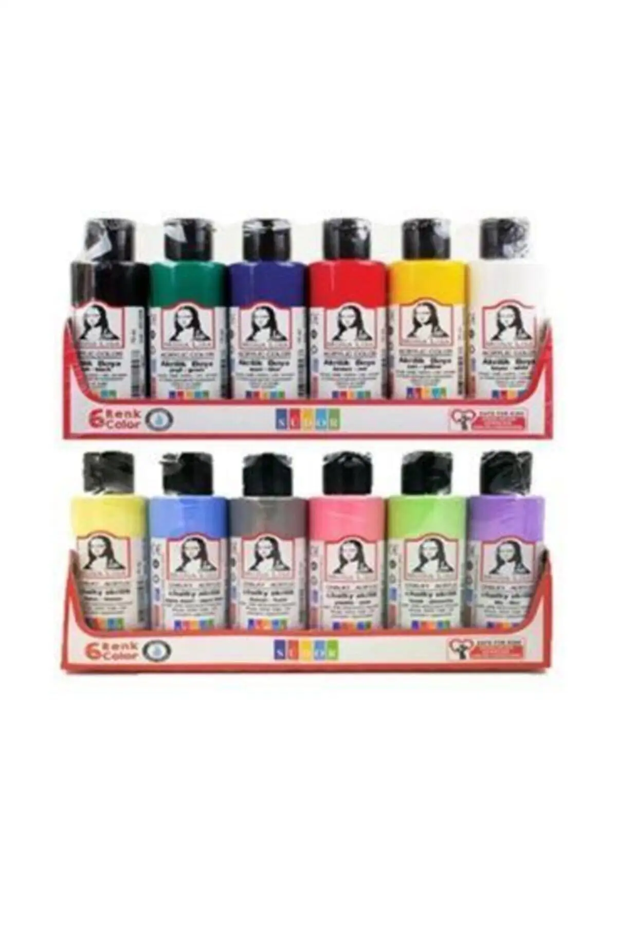 

Monalisa Acrylic Paint 12 Color X 70ml