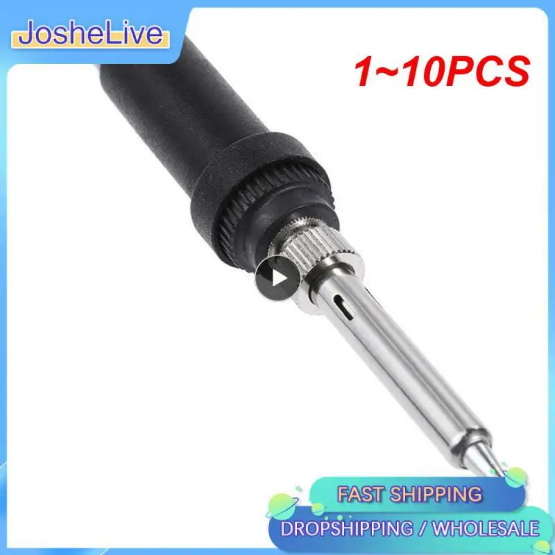 

1 ~ 10 шт. Новый Электрический паяльник с регулируемой температурой 220 В 110 В 60 Вт сварочный фотоэлектрический паяльник для ремонта наконечников