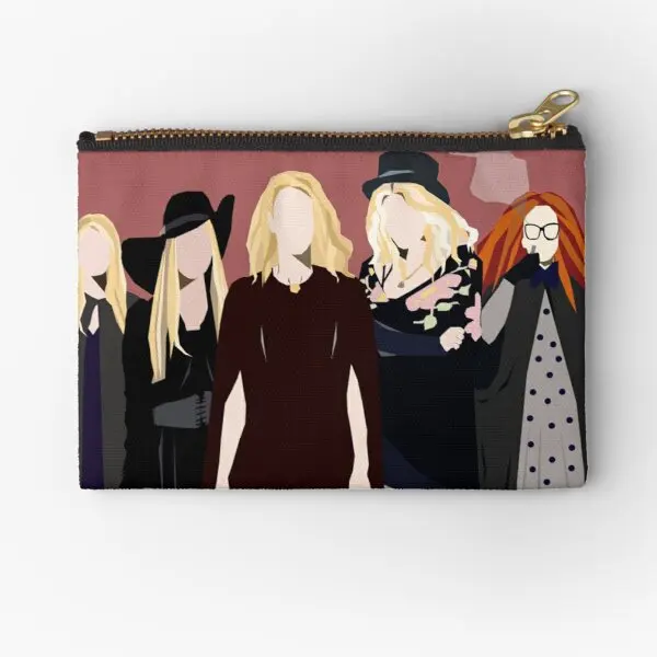 

Witches 2 0 Zipper Pouches Men Socks Small Women Bag Cosmetic Money Storage Panties Packaging Pocket Pure Underwear Wallet Coin