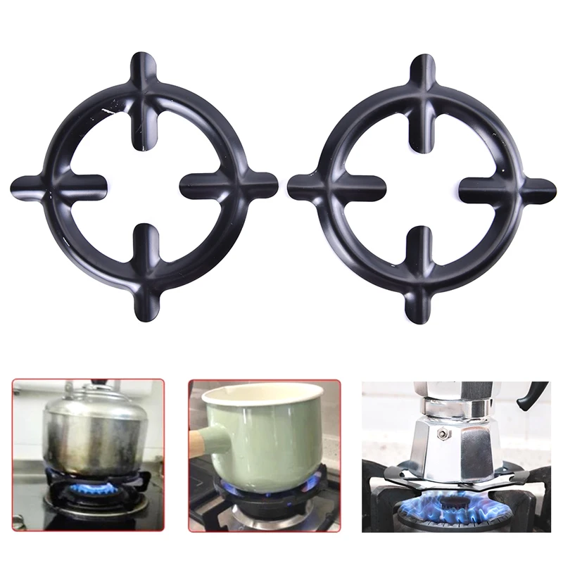

1pc Iron Gas Cooker Stove Coffee Plate Moka Pot holder Reducer Ring Holder Durable Coffee Shelf Mocha Pot Special Gas Shelf