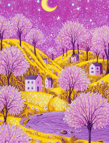 Набор для рисования по номерам PhotoCustom "Ландшафт"