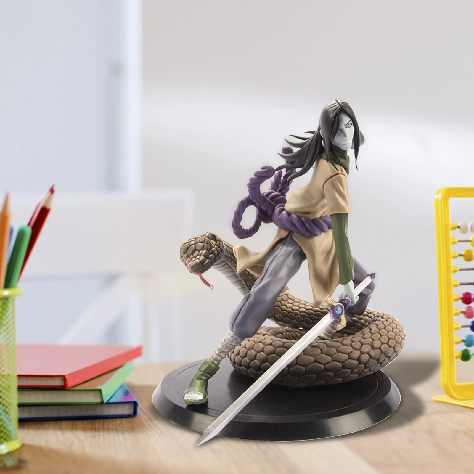 

Orochimaru Cartoon Figurine One Piece Anime Action Figure Adult Children Toys Manga Kids Cartoon Dolls Gift PVC Model Decoration