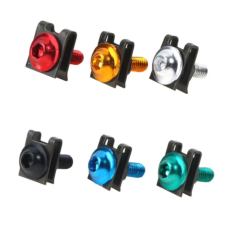 

10Pcs Motorcycle Multi-Color M5 Fairing Bolts Spire Speed Fastener Clips Screws Metal Nuts & Bolts Moto Accessories