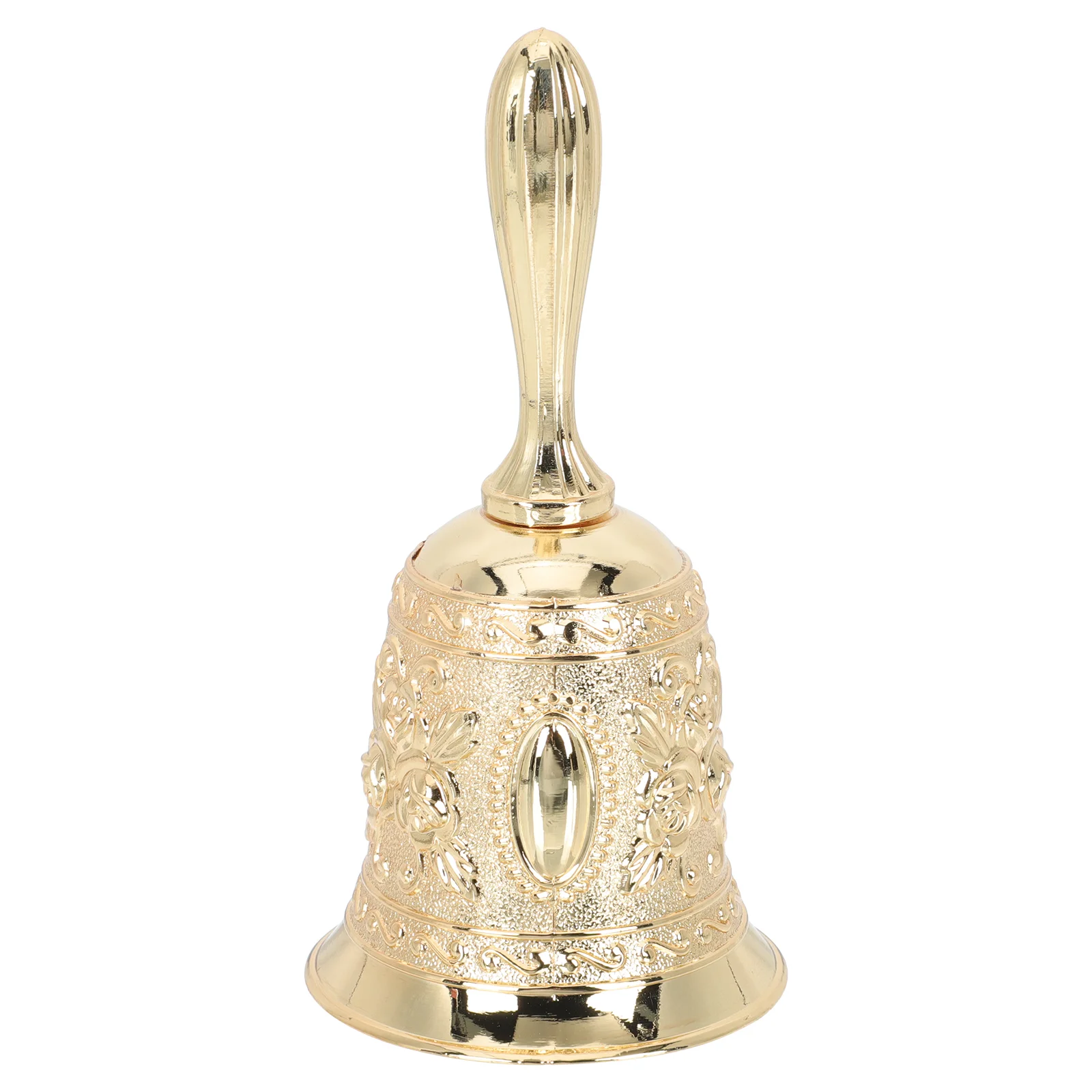 

Ornaments Hand Ring Bell Child Vintage Home Decor Silent Covenants Derrick Zinc Alloy Restaurant Adornment