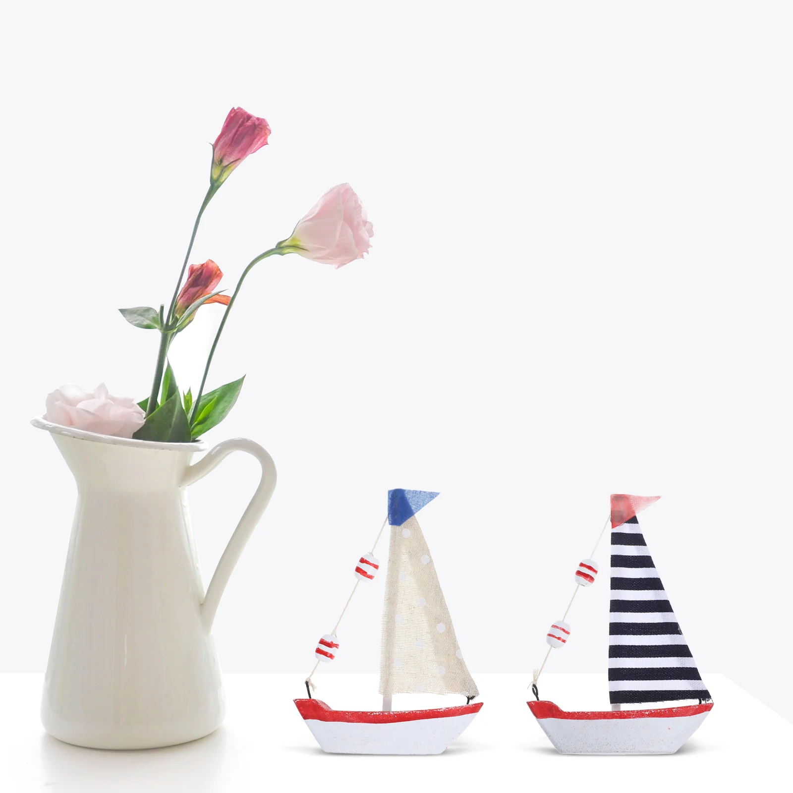 4 шт. пляжный орнамент в средиземноморском стиле Mini Dhow настольное украшение из