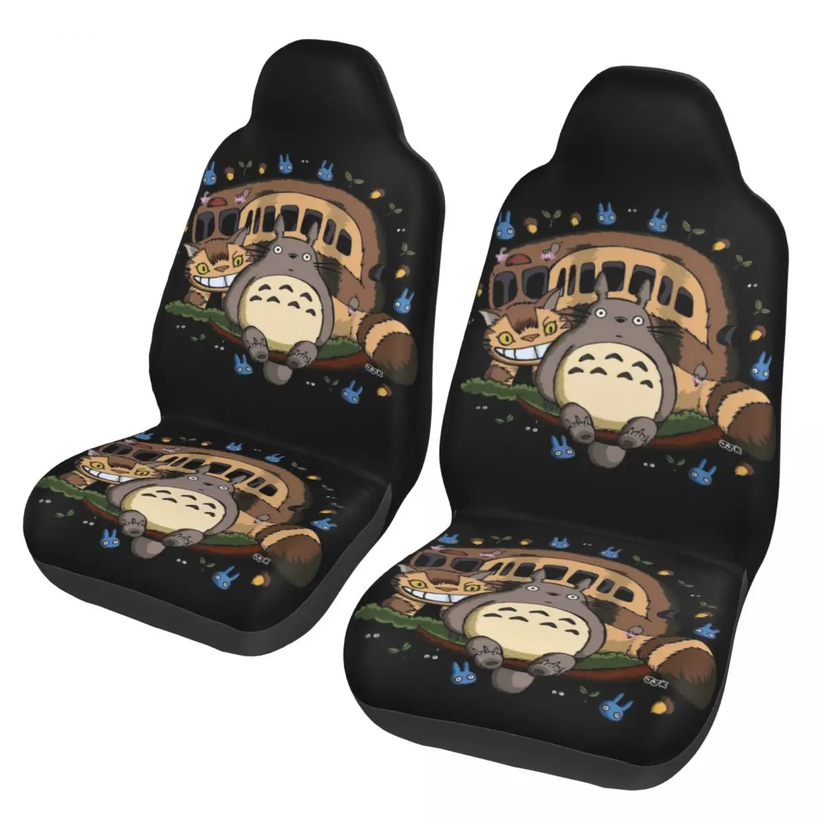Универсальные автомобильные чехлы на сиденья My Neighbor Totoro манга подходят для