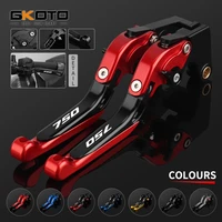 motorcycle adjustable foldable extendable cnc brake clutch levers handles for honda forza750 forza 750