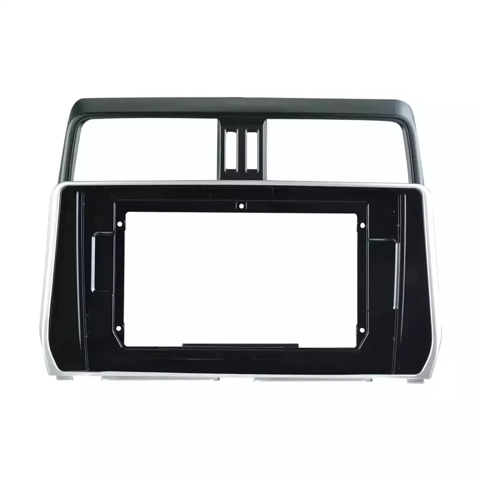 

10.1 Inch Car Radio Fascia For TOYOTA Prado 2018 Audio Stereo Panel Dash Installation Mount Trim Kit Plate Audio Stereo Frame Pa