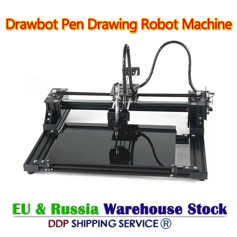 DIY LY Drawbot Pen Drawing Robot Machine Lettering Corexy XY-plotter Robot for Drawing Writing EBB Drawbot Motherboard