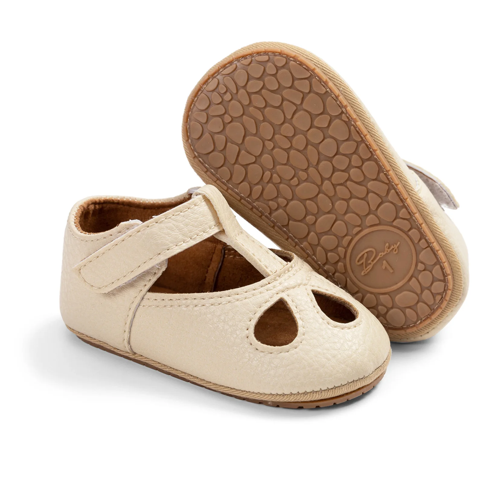 Рисунок 6 - Однотонные туфли из ПУ кожи для маленьких девочек