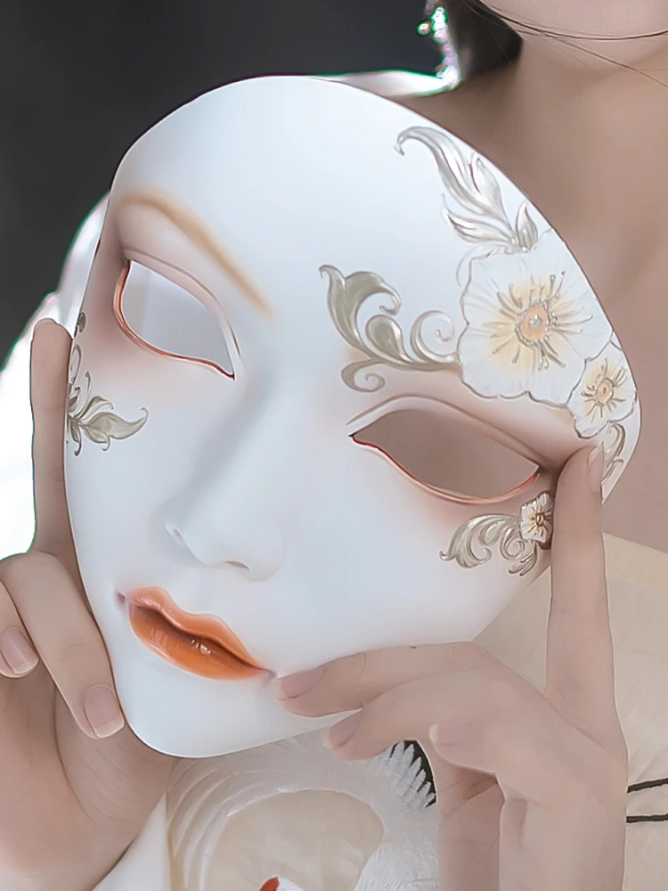 Фонарь для взрослых на все лицо красивая женщина танцевальная лиса в