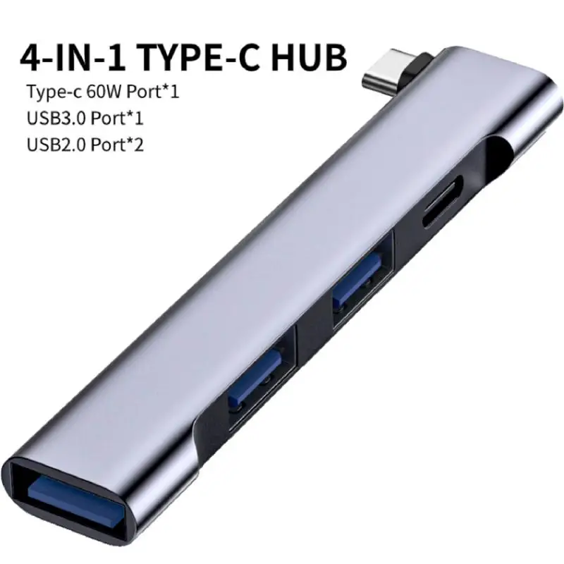 

Universal Usb2.0/usb3.0 Multi-port Expansion Office Tools Usb Hub Docking Station For Pc Computer Laptop Type C Hub 4 Ports