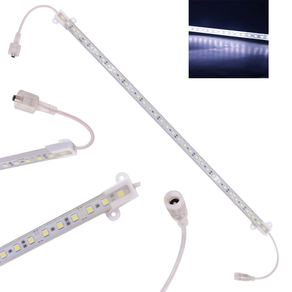 

2/5/10Pcs 12V LED Bar Light IP67 Waterproof 36Leds/50CM SMD 5050 7020 Hard Rigid LED Strip Bar Light for Under Cabinet Wardrobe