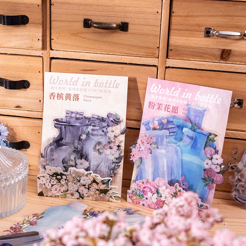 

20 листов, стеклянная бутылка для животных, 18*10,6 см