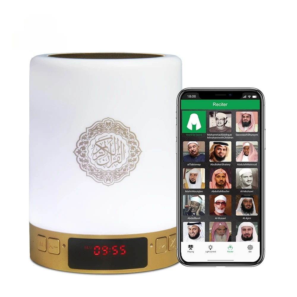 

Remote control quran speaker mp3 playback koran wireless blue tooth connection to mobile phone quran player