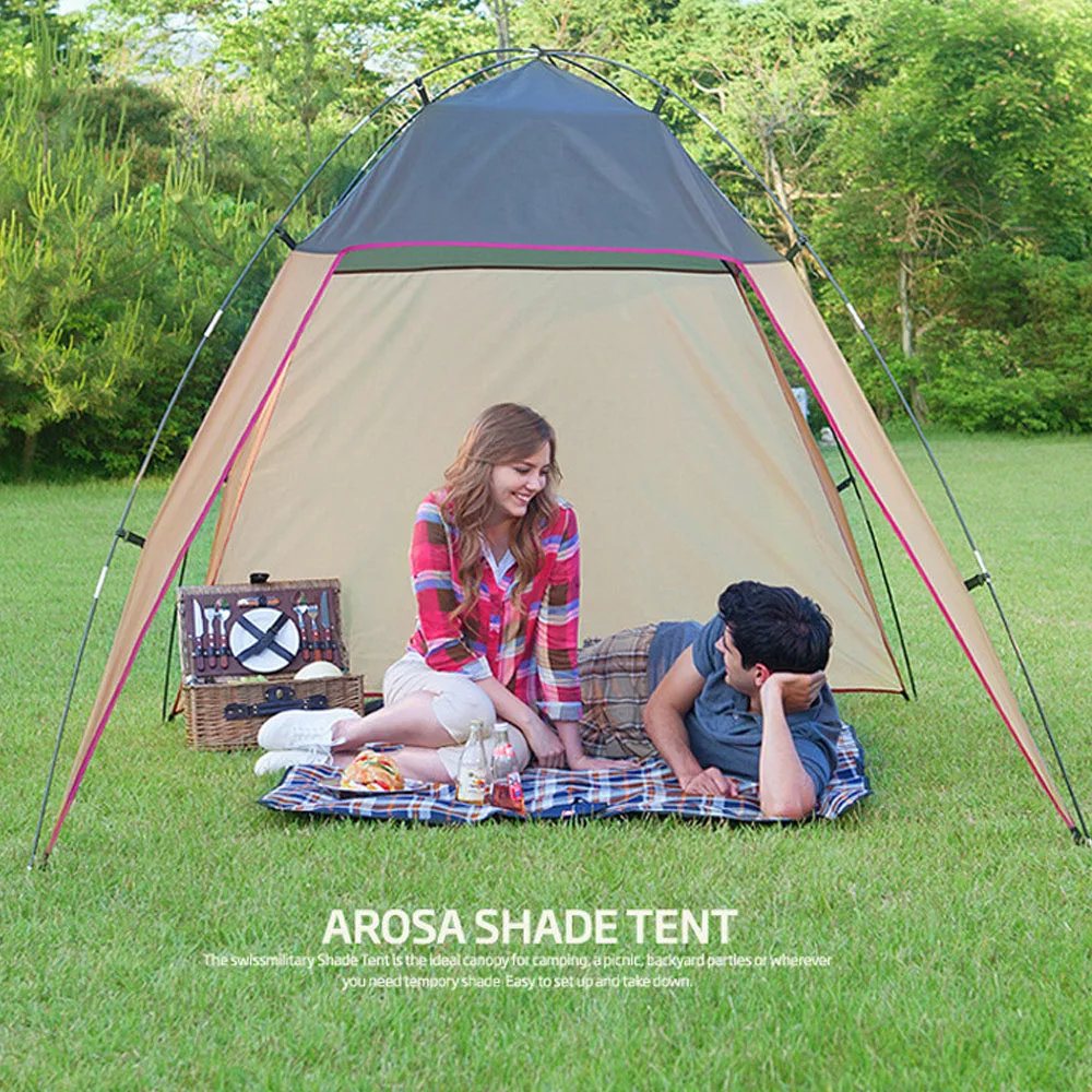 Уличный навес легкая палатка для кемпинга тент пляжа с сумкой переноски пикника