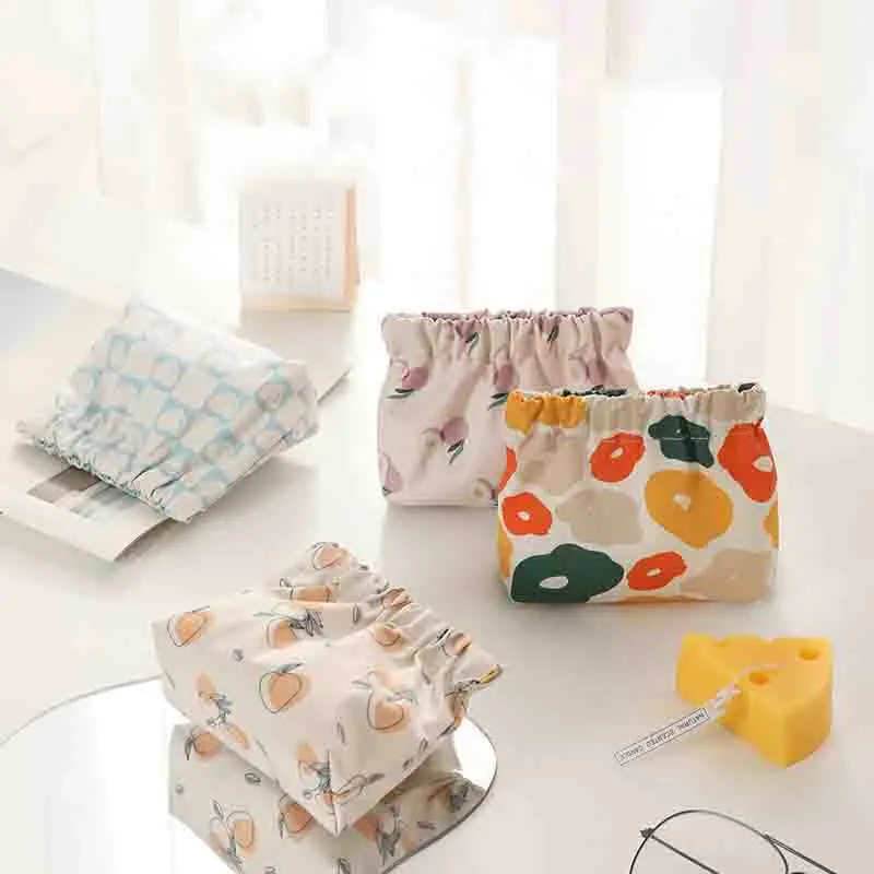 

Cute Style Makeup Bag Waterproof Printing Storage Bag Carrying Lipstick Mini Storage Zero Wallet