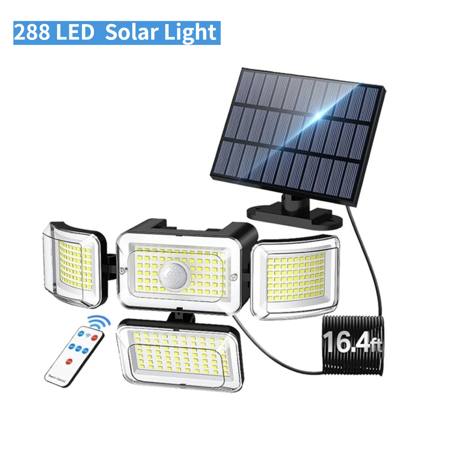 

Солнечные прожекторы Leclstar 288 LED