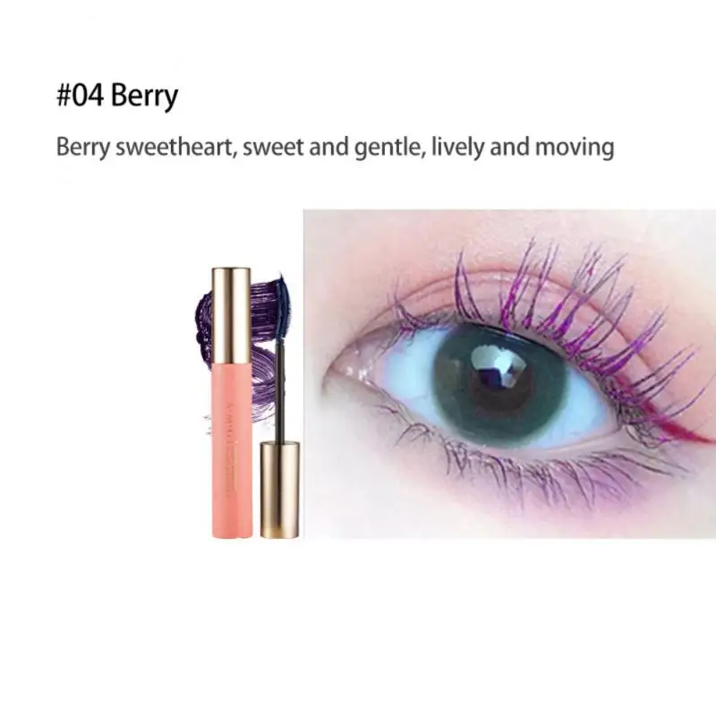 

Color Curling Mascara Does Not Smudge Waterproof Lasting Sweat-proof Quick-drying Eyelash Primer Eye Makeup Cosmetics TSLM1