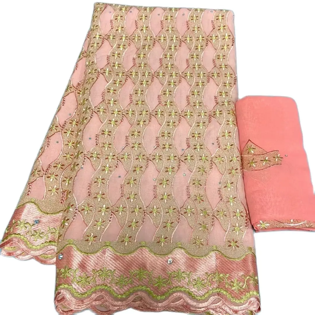 

5 + 2 ярда, швейцарская вуаль, кружевная ткань, Африканская Хлопковая ткань с вышивкой, Высококачественная 100% хлопковая кружевная ткань, нигерийское Мягкое хлопковое кружево