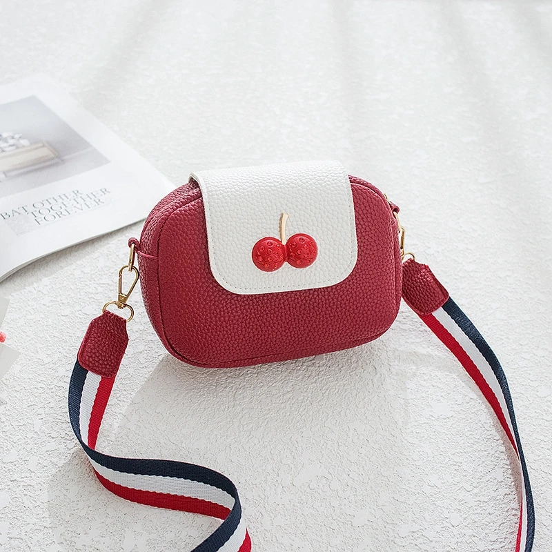 Sweet Small Square Bag Fashion Cute Phone Shoulder bag Fashion Strap Messenger Bag PU Women's Crossbody Bag