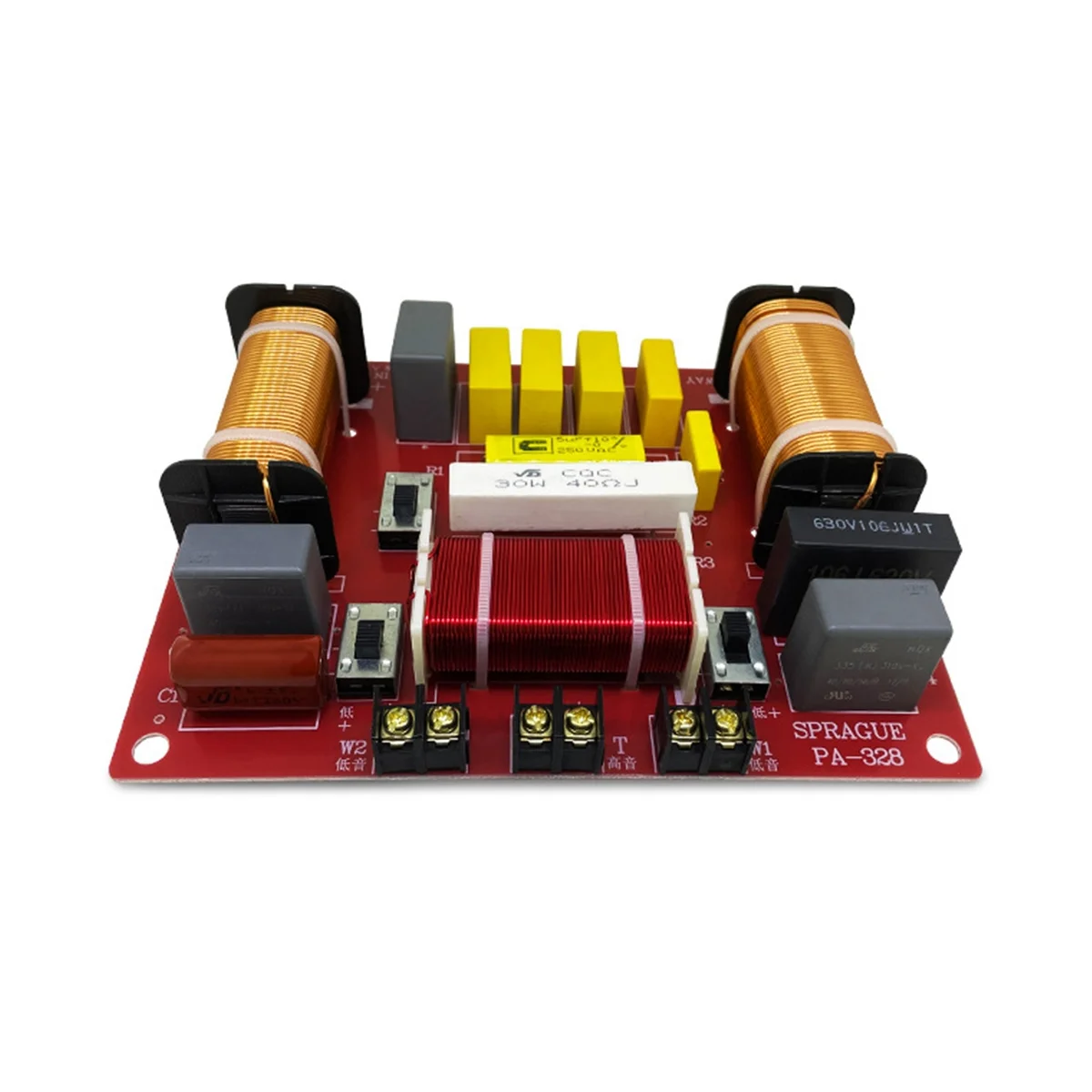 

Высоконизкий 3-полосный делитель частоты, регулируемый Стандартный разделитель частоты для динамика