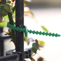 50100pcs reusable plastic plant support clips clamps plants hanging vine gardentools