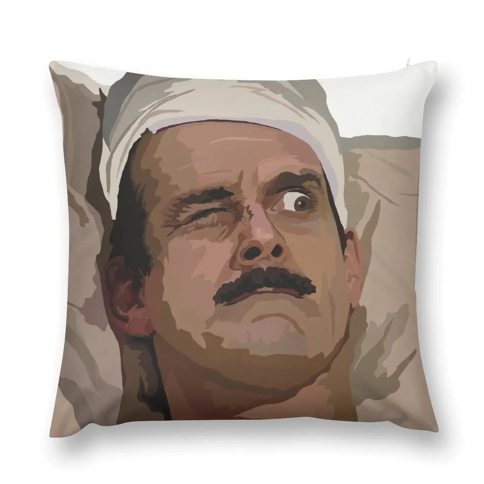 Декоративная подушка Fawlty Towers Basil John Cleese Don’t Mention The War