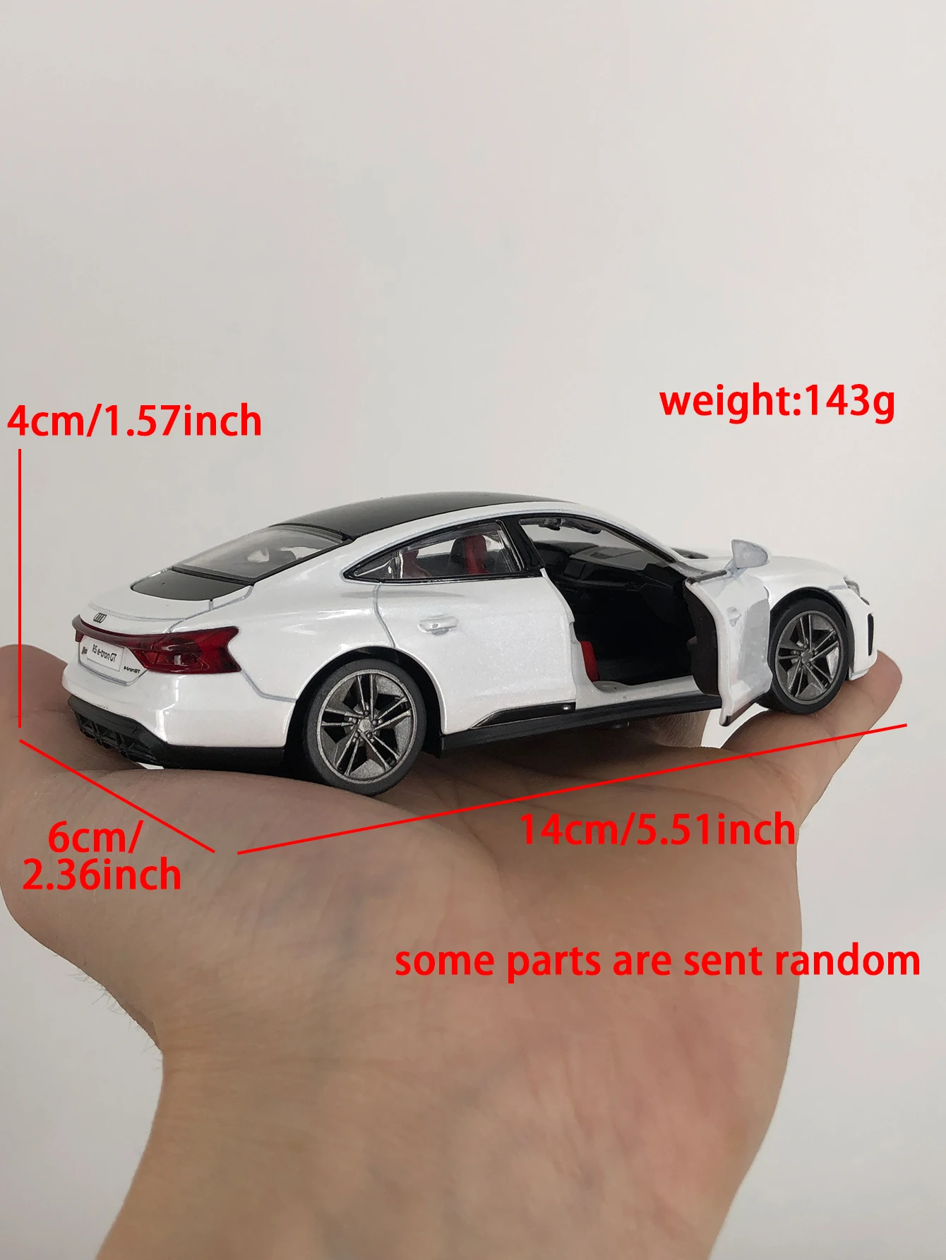 Модель автомобиля Audi RS e-tron GT в масштабе 1:36, декор из цинкового сплава, коллекционный подарочный автомобиль. (art.: 3920d8a0ab013) - 3920d8a0ab013