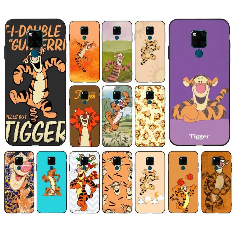 

Disney Cartoon Tigger Phone Case for Huawei Mate 20 10 9 40 30 lite pro X Nova 2 3i 7se