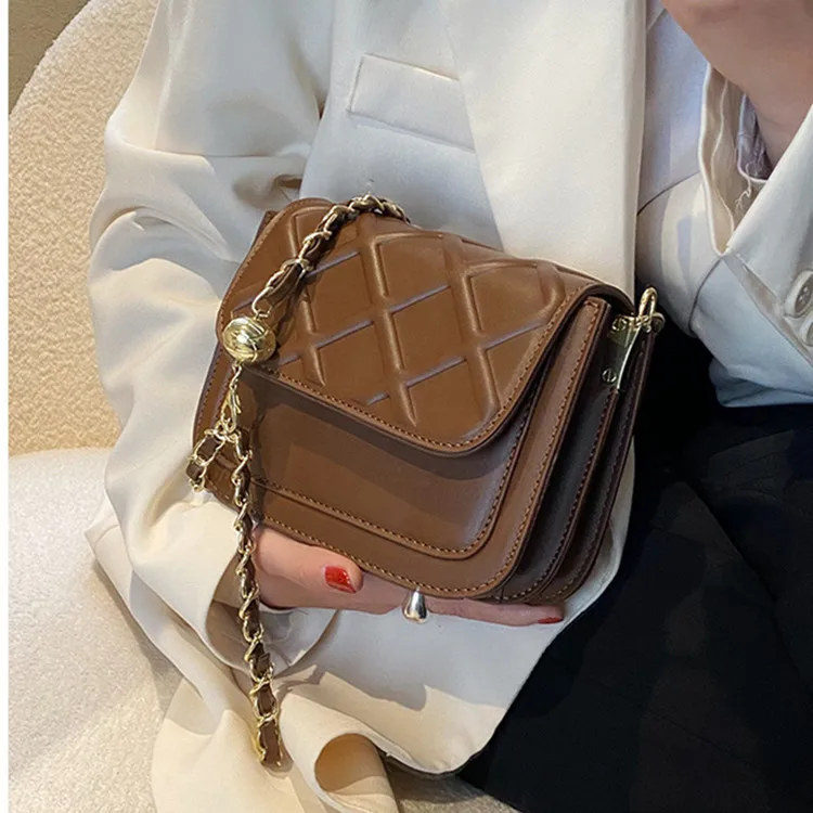 

Popular Casual Small Bags Women 2022 Retro New Trendy Texture Handbags All-match Fashion Single Shoulder Messenger Bag
