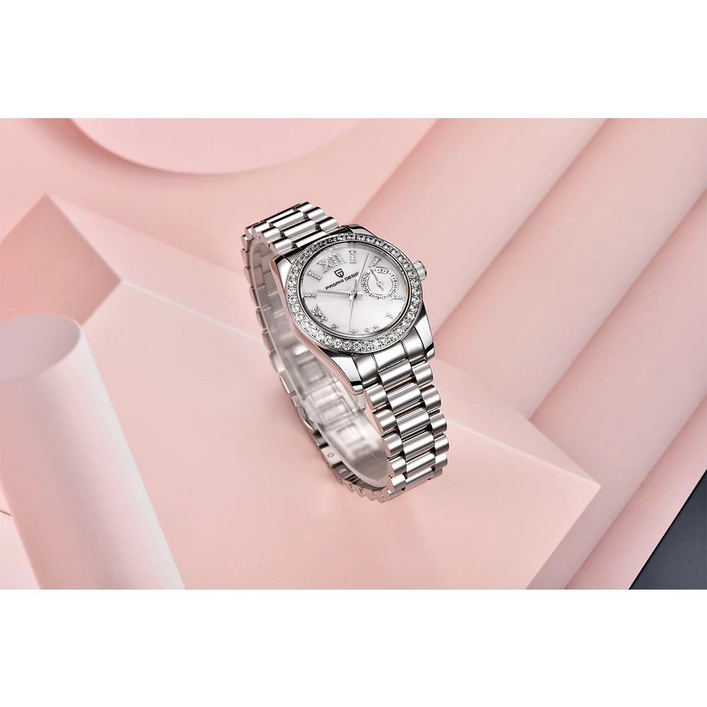 PAGANI DESIGN женские кварцевые наручные часы PD1776 повседневные модные аксессуары для