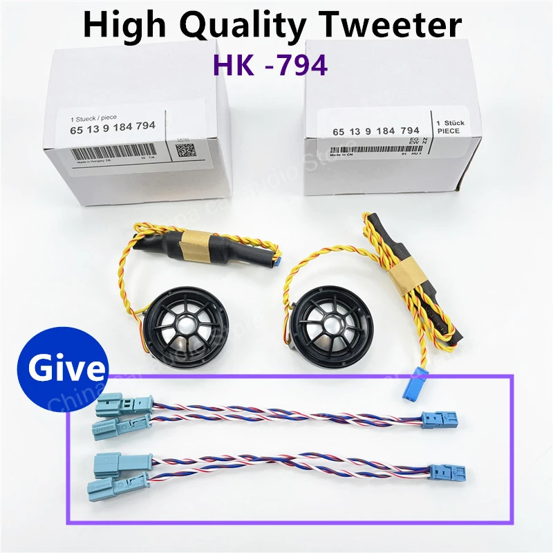 

Высокочастотный твитер HK для BMW F20 F21 E87 E88 E63 E64 5GT F07 F01 F03 M7 X1 E84 X3 E83 1 5 7 серии динамики в автомобильном рожке