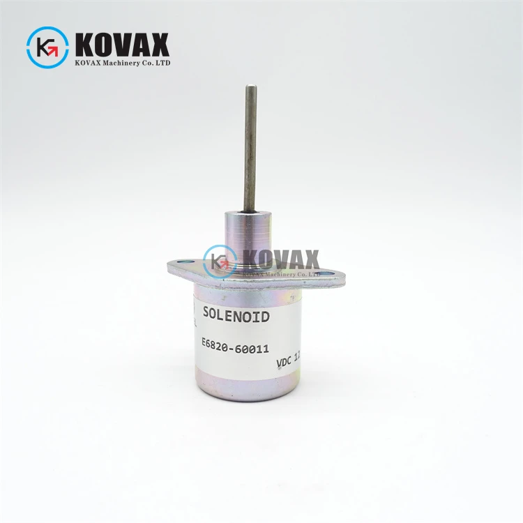 

E6820-60011 соленоид останова двигателя 12 В E682060011 для Mechron CK DK RX