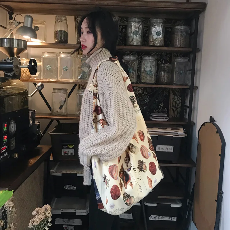 2022 New Women's Bag Handbag Double-sided Exquisite Satin Ins Single Shoulder Messenger Bag Women's Cloth Bag